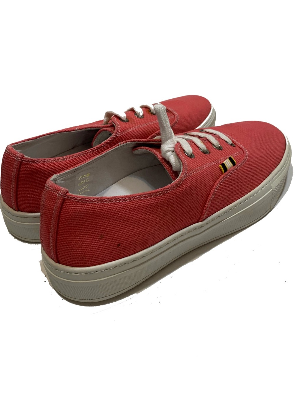 9 / aprix Men's Canvas Low-Top Sneakers